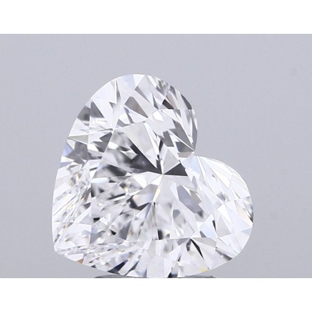 Diament laboratoryjny bezbarwny serce, 2.5ct, VVS1, E, IGI, LG708562116